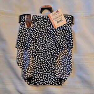 Secret Treasures women's XS 0/2 scalloped no show Modern briefs NEW